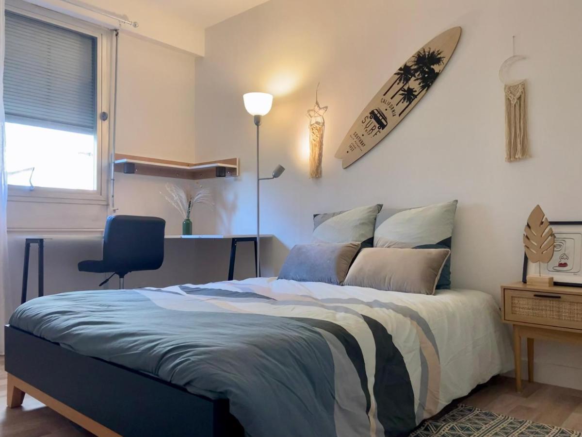 Confort & Elegance En Ville Avec Parking Gratuit Le Mans Exterior foto